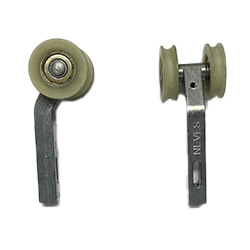 Wieltje hangende TARO deur<br><br><i>Roulette porte TARO suspendue</i> image